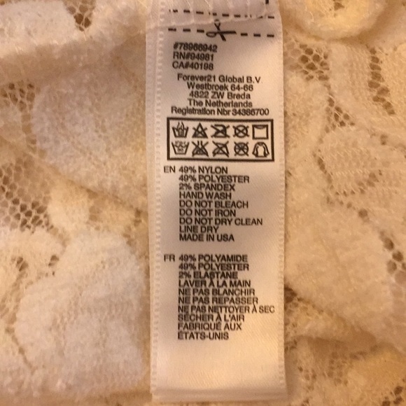 Lace & Net Top Low Scoop Neck​ Stretchy Beach Coverup Travel Resort Summer - Picture 6 of 6